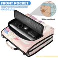 thumbnail image 6 of Vibrant Wildflowers (2) Printed Zipper Binder with Handle&Shoulder Strap 2 inch 3 Ring 500+300 Sheet Capacity File Folder Organizer, 6 of 8
