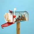 thumbnail image 6 of Goofa Iconic Global Landmarks Pattern Mailbox Cover, Mailbox Decoration with Magnetic Strips for Standard and Large Mailboxes, Easy Installation, Durable and UV-Resistant-21x18 in, 6 of 8