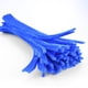 thumbnail image 3 of Craft Pipe Cleaners 100 PCS Blue Chenille Stem 6MM x 12 Inch Twistable Stems Varillas para esculpir flexibles para niños para manualidades y artes (Azul) WD.WDQZL necesidades diarias, 3 of 6