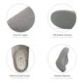 thumbnail image 3 of DREAM PAIRS Slippers For Women Memory Foam Winter Slippers Faux Fur Anti-slip House Slippers TILLIA GREY Size 6, 3 of 5
