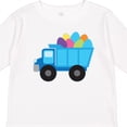 thumbnail image 4 of Inktastic Easter Egg Truck Boys Boys Long Sleeve Toddler T-Shirt, 4 of 5