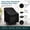 Black-Chair Cover--, variant on Outdoor Swivel Rocker Chair Covers 4 Pack, Waterproof, All-Weather Patio Furniture Protection, 35" W x 38" D x 32" H, Black