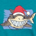 thumbnail image 3 of CafePress - Christmas Shark T Shirt - Womens Tri-blend T-Shirt, 3 of 4