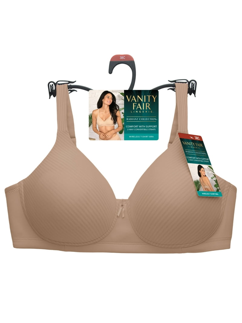 Vanity Fair Radiant - Brasier Con Aros Para Mujer, Diamante De Vino