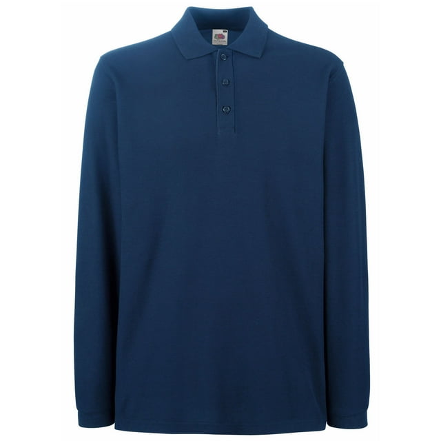 Fruit Of The Loom Polo à Manches Longues Premium pour Hommes