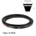 thumbnail image 2 of Unique Bargains A2032/A80 V Belt 80-inch Inner Girth, A-Section Rubber Drive Belt 2pcs, 2 of 3