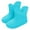 Blue#263, variant on LIIPEE Girls Boys Rain Boots Solid Color Lightweight Closed Toe Non- Waterproof Rain Shoes Girls Trendy Birthday Wedding Weekend Boot,Blue,3-3.5 Years