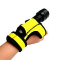 thumbnail image 2 of Outdoor Scuba Diving Torch Flashlight Holder Soft Hand / Arm Mount Rose red, 2 of 6