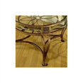 thumbnail image 2 of Hillsdale Scottsdale Table Basse Ronde en Verre Finition Rouille Brune, 2 of 3