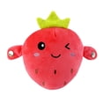 thumbnail image 1 of Muñeco de peluche con forma de fruta, interactivo, sensible al tacto, sonido rico, entretenimiento, fresa, plátano, zanahoria, juguete interactivo musical para bebés, suministros para niños, 1 of 7