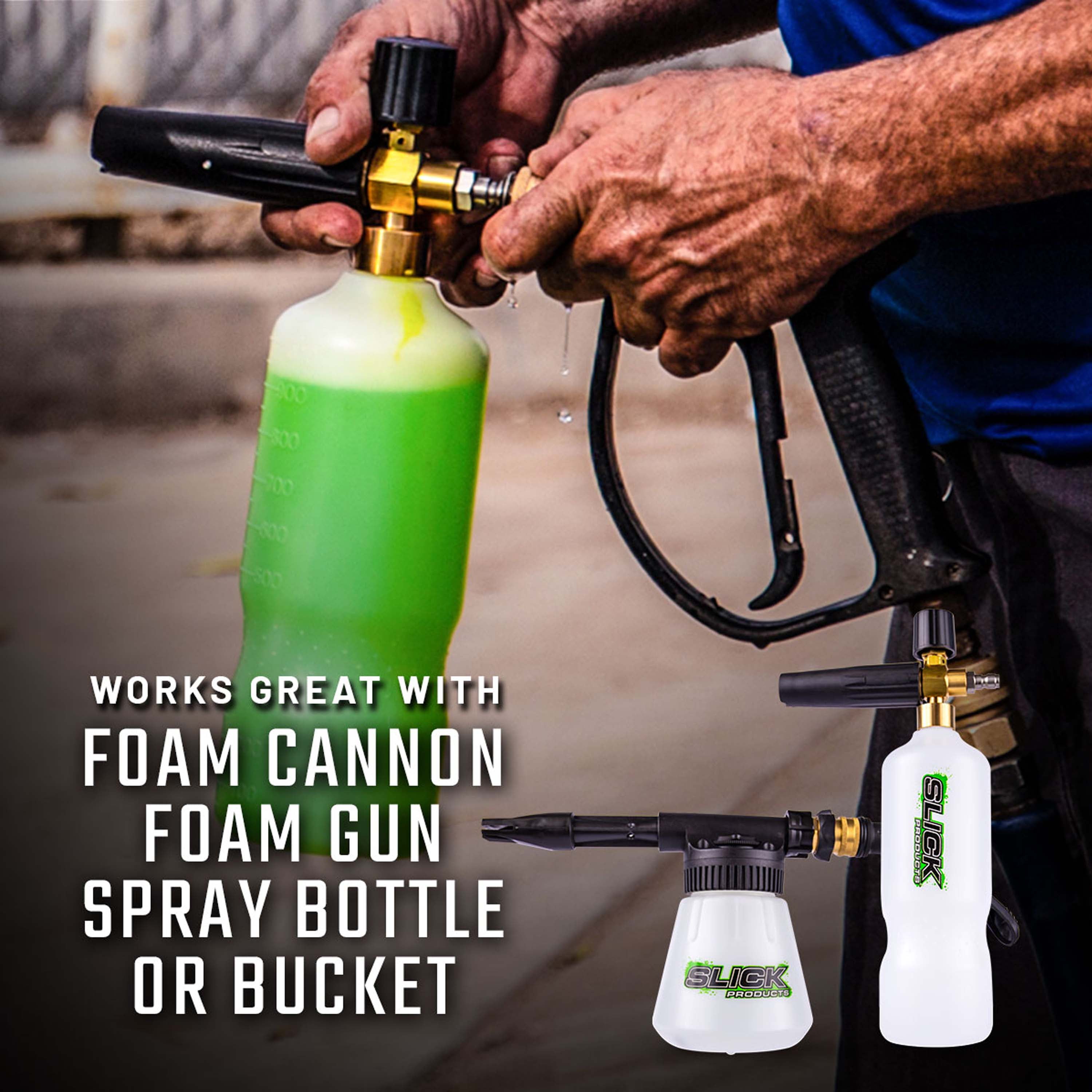 Slick Products Off-Road Foaming Cleaning Solution for Dirt Bike, UTV, Truck, 16 fl oz