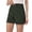 Army Green, variant on Shorts for Women Stretch Twill Shorts Summer High Waist Casual Denim-Style Chino Shorts for Women Comfortable Flex Fit Everyday Wardrobe White XXL