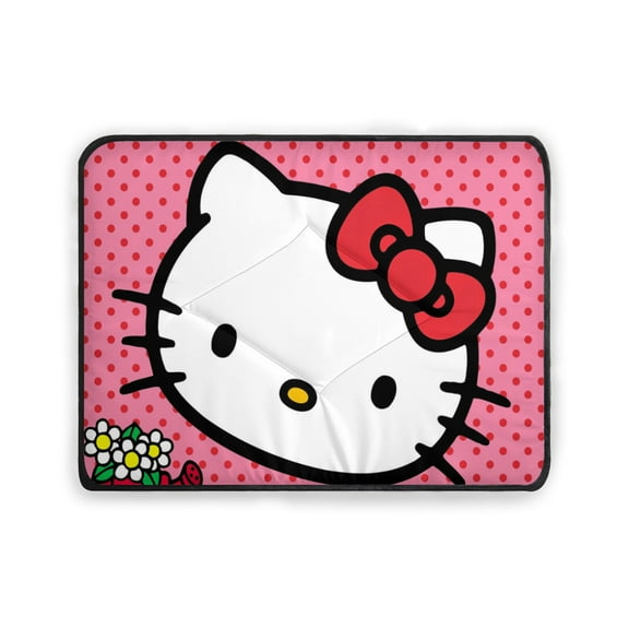 Hello kitty Warming Cat Bed Cat Dog Mat Extra Warm Thermal Pet Pad for Indoor Outdoor Pets Non-Slip Bottom Washable
