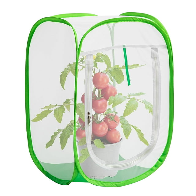 Cobertura para Plantas de Malla para Jardín PURPLE STAR 40x40x60 cm con Bolsa