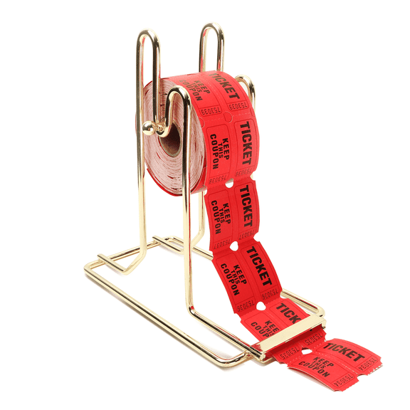 GSE Raffle Ticket Dispenser, Raffle Tickets Roll Tumbler for Single or Double Roll Raffle Tickets, Lotteries, Sweepstakes, Charity Auctions (1-Pack)