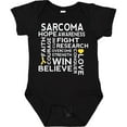 thumbnail image 3 of Inktastic Bone Cancer Sarcoma Ribbon Awareness Boys or Girls Baby Bodysuit, 3 of 5