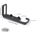 thumbnail image 2 of Hersmay GH6 L Bracket Plate, Vertical Horizontal Switching Tripod Arca Swiss Quick Release L Plate For Panasonic Lumix, 2 of 5
