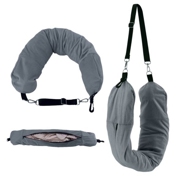 7829 Travel Pillow Stuffable Neck Pillow Case Cover Travel Pillow Storage Bag Gift
