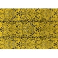 thumbnail image 1 of Ahgly Company Indoor Rectangle Oriental Yellow Industrial Area Rugs, 2' x 4', 1 of 4