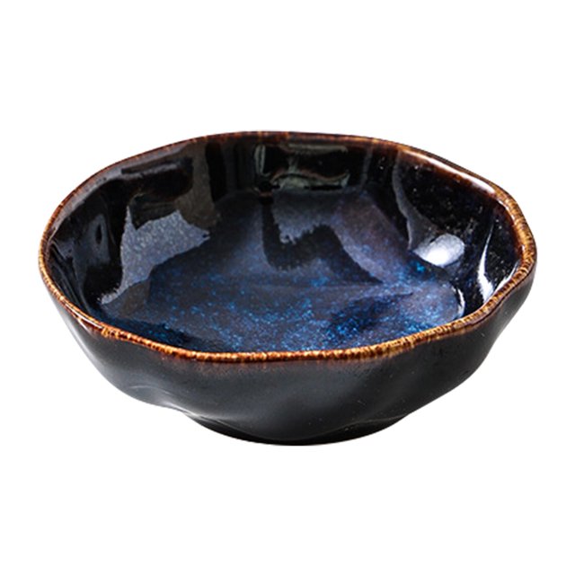4 Pcs Ceramic Sauce Dish Multi-functional Relish Plate Seasoning Serving Plate