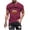 Wine #A, variant on Mens Football T-Shirts Short Sleeve Rugby Printed Graphic Tees Summer Top Crewneck Casual Sport Funny Tshirts (XL, Black)