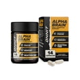thumbnail image 3 of (4 pack) ONNIT Alpha BRAIN Premium Nootropic Brain Health Supplement, Memory and Focus Support, 14 Ct, 3 of 10