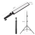 thumbnail image 2 of Portable Handheld RGB Tube Light Kit LED Video Light Wand 21W 3200K-5600K Dimmable CRI95+ with 2M Metal Light Stand + Remote Control + Carry Bag for Vlog Live Streaming Product Portrait Photography, 2 of 8