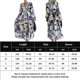thumbnail image 2 of Faldas largas Vestido largo bohemio para mujer, vestido bohemio fluido de manga larga con estampado Floral y corte en A, vestido veraniego de moda con vuelo grande, ropa de playa Kuymtek Azul T XL para Mujer, 2 of 6
