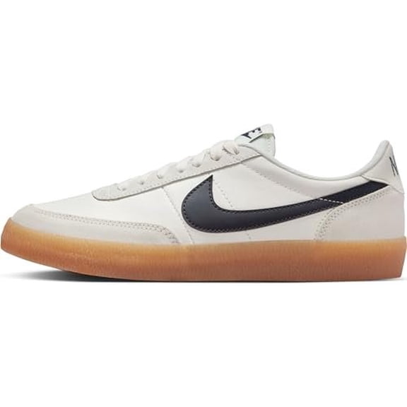 NIKE Women's Sneaker, Sail Oil Grey Gum Yellow, 8
