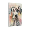 thumbnail image 1 of Watercolor Great Dane Painting 3 - Nursery Collection - Bedtime Stories, 1 of 7