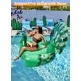 thumbnail image 3 of Flotador inflable para piscina JOYIN Peacock Giant Ride-on para 2 personas, 3 of 7