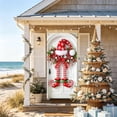 thumbnail image 5 of 2026 Christmas Home Party Decoration 1PCS Christmas Door Cover Door Curtain Christmas Day Door And Wall Decoration Desktop Decoration Festival Party Decoration 35x71inches, 5 of 6