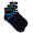 Black/Blue/Green/White, variant on Pair of Thieves Blackout/Whiteout Cushion Ankle Sock Men's 3-Pack