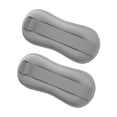 thumbnail image 4 of 2 correas de pesas para tobillos, para entrenamiento de piernas, pilates, caminatas y fitness. gris 03 kg, 4 of 8