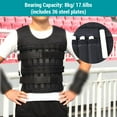 thumbnail image 5 of Weighted 8kg Weighted Workout Vest Exercise Training Vest Steel Plates Fitness Training Running Weight Vest, 5 of 5