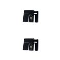 thumbnail image 2 of Guardurnaity Metal Unisex Traje Pantalones Faldas Cintura Clip Cintura elástica Abrazaderas retráctiles Jeans sueltos Tensor Ropa Accesorios de Negro 2piezas, 2 of 6