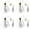 C-1, variant on Rooster Tail Fishing Lures for Trout Bass Walleye Crappie Salmon Pike, Swim or Jig Fishing Spinner Baits for Freshwater and Saltwater, Blade Bait with Copper Blade, Fishing