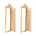 thumbnail image 1 of Puerta Artesanal ANGGREK Para Casa de Muñecas 1:12 18 x 10.2 x 2cm, 1 of 7