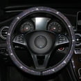 thumbnail image 2 of Crystal Bling Rhinestone Car Steering Wheel Cover Universal fit Car SUV, 2 of 2