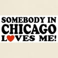 thumbnail image 3 of CafePress - Somebody In Chicago Loves Me Light T Shirt - Men's Classic Graphic T-Shirt, 3 of 4