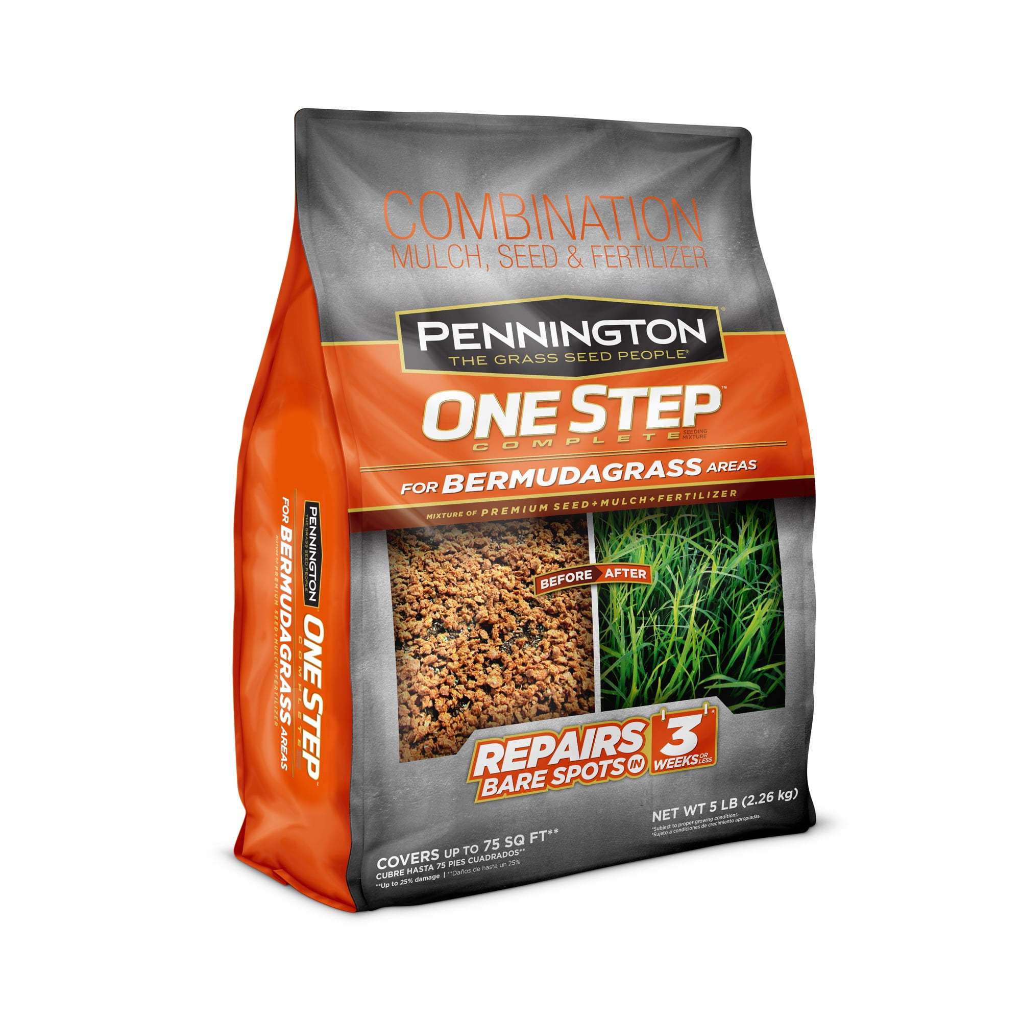 Pennington Grass Seed One Step Complete Bermudagrass; 5 Lbs - Walmart.com