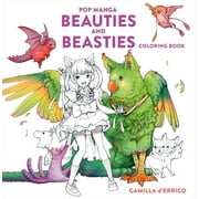 Pop Manga Beauties and Beasties Coloring Book (Paperback)