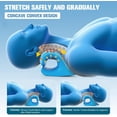 thumbnail image 6 of Neck Stretcher and Cervical Traction Device, Relaxer for TMJ Pain and Shoulder Pain Relief, Cervical Traction Device Pillow, Spine and Neck Corrector(Blue), 6 of 6