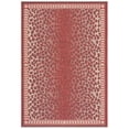thumbnail image 2 of Safavieh Courtyard Candace Spotted Indoor/Outdoor Area Rug, Red/Beige, 5'3" x 7'7", 2 of 14