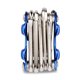 thumbnail image 4 of Naiovety Herramientas de reparación de bicicletas 11 en 1, juego de llaves multifuncionales, Kit de destornillador de bicicleta, herramientas de Ciclismo Azul Naiovety OD002082-03, 4 of 6