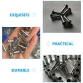 thumbnail image 6 of HONMEET 80pcs T316 Stainless Steel Cable Guard Sleeves Wire Railing Protector for Indoor and Outdoor Use, 6 of 6