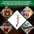 thumbnail image 2 of Soporte para medias navideñas para repisa de chimenea, soporte para medias navideñas de metal de bronce brillante para repisa de chimenea, decoraciones navideñas, 2 of 5