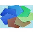 thumbnail image 1 of Ahgly Company Machine Washable Indoor Rectangle Transitional Azure Blue Area Rugs, 2' x 3', 1 of 7