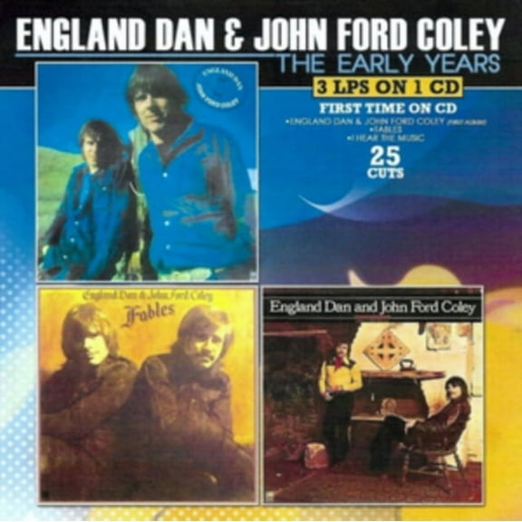 England Dan & John Ford Coley Early Years, First 's First Time on (CD)