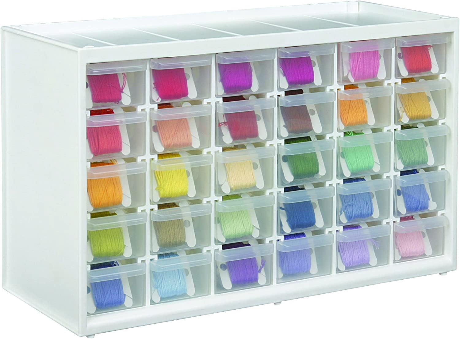 Store-In-Drawer Cabinets - Wall Mountable Storage Cabinet with 30 Drawers, Art & Craft Organizer
